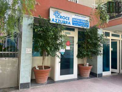 ...l� dove al numero civico 7/1 di via Effrem Datto si trova l�ingresso di �Croce Azzurra�